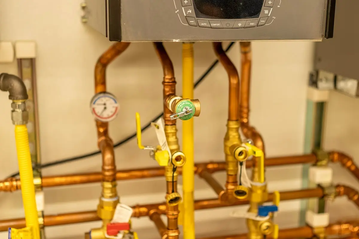 Licensed technician providing Backflow Prevention for a homeowner in Randolph Town